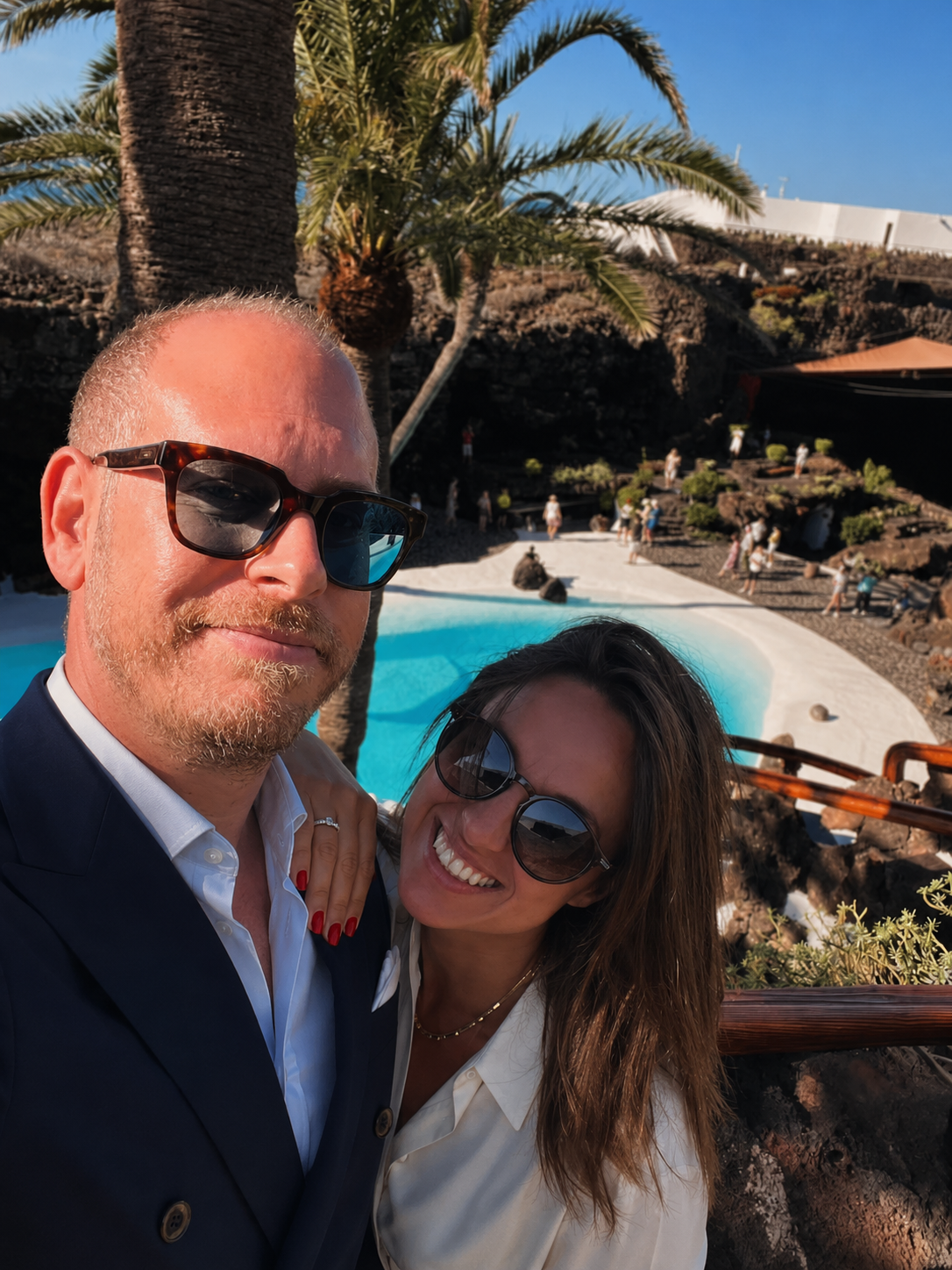 Francesca e Andrea, Wedding Experience Organizer per matrimoni italiani a Lanzarote